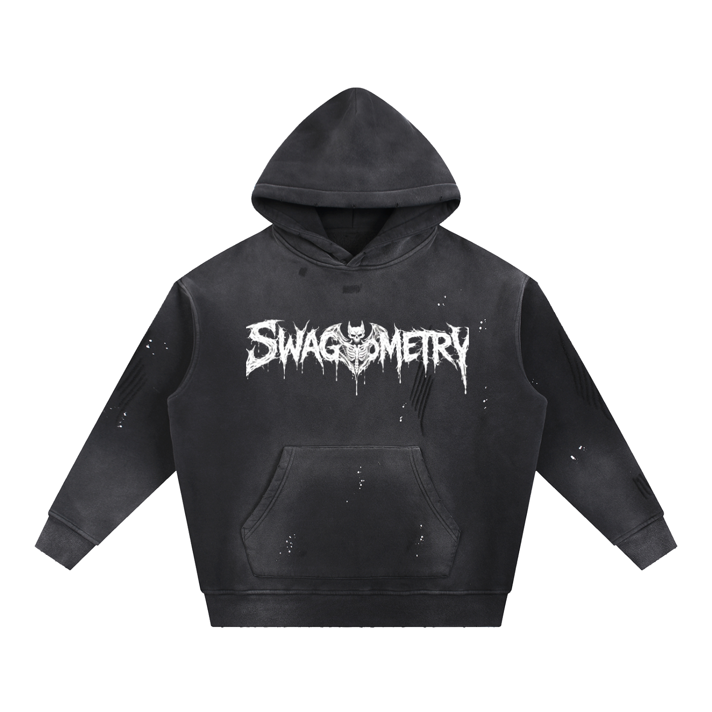 SWAGANOMETRY 3HEAD BAT Fleece Hoodie