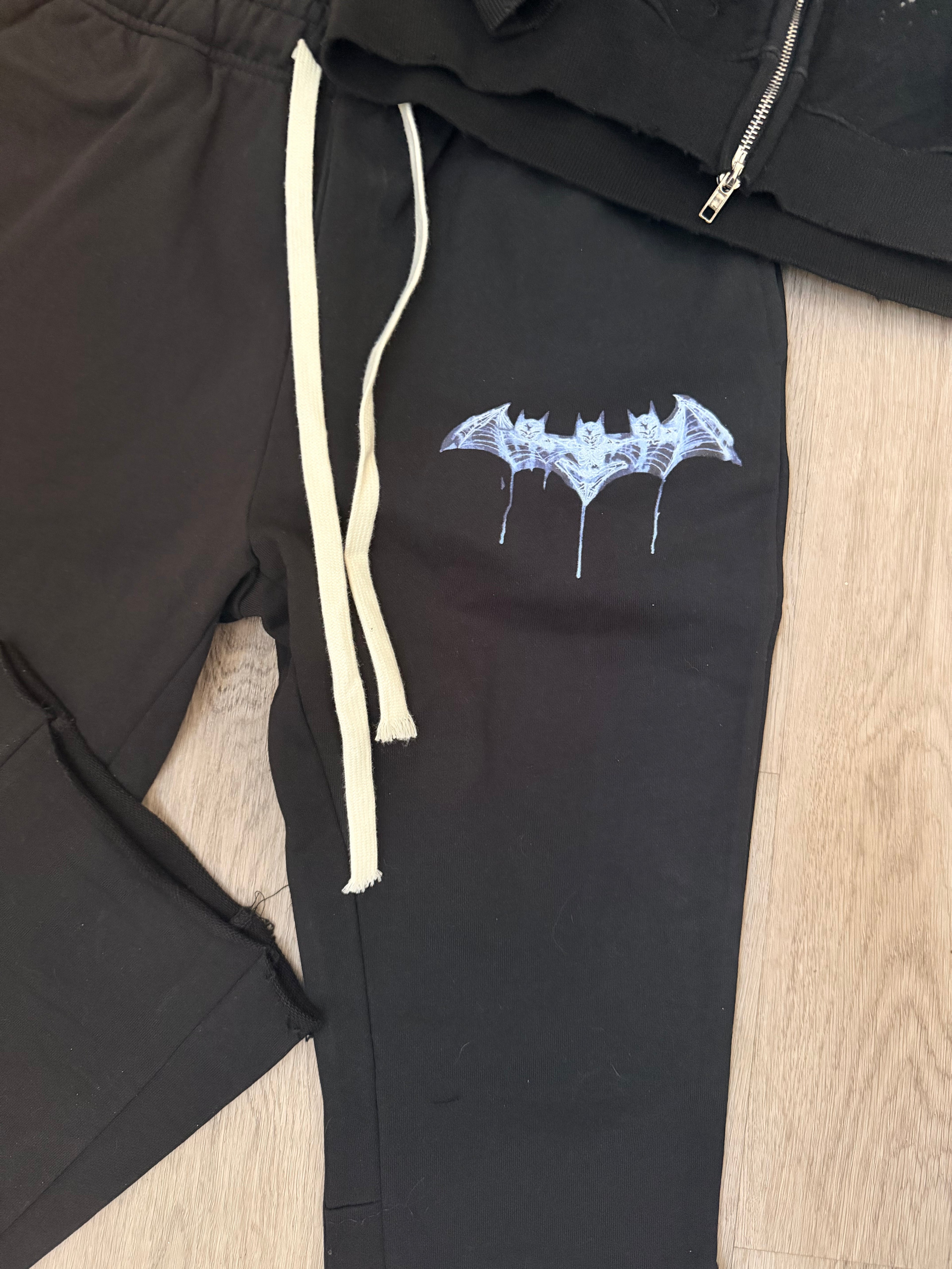 3HEAD BAT Flared Sweatpants