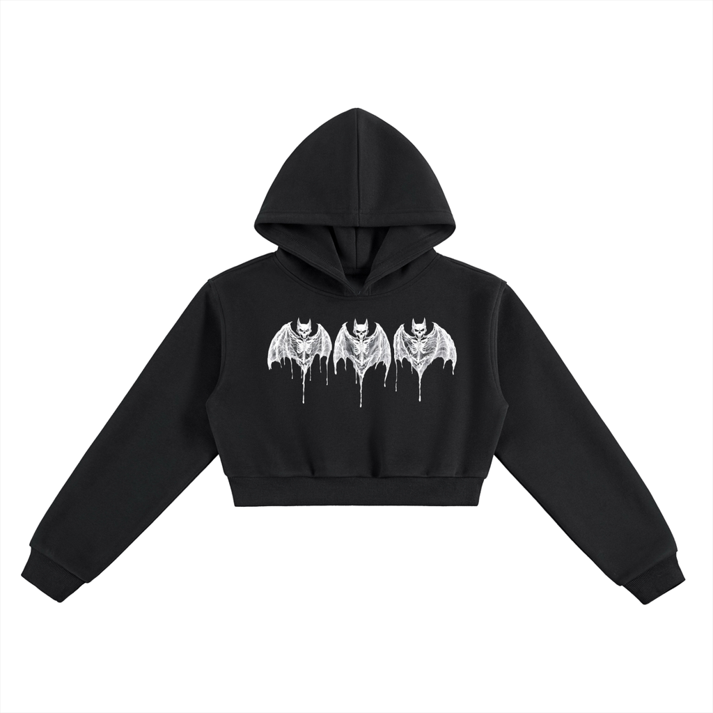 BATLIFE WOMENS Cropped Hoodie
